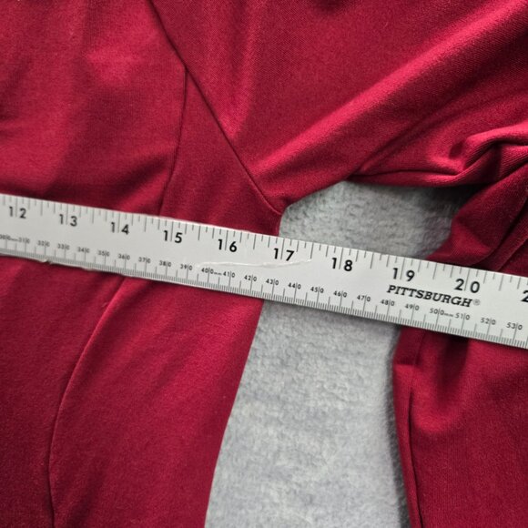 Gymshark Women Jacket M Red Track‎ Powertech Logo Zipper Long Sleeve - Picture 6 of 10